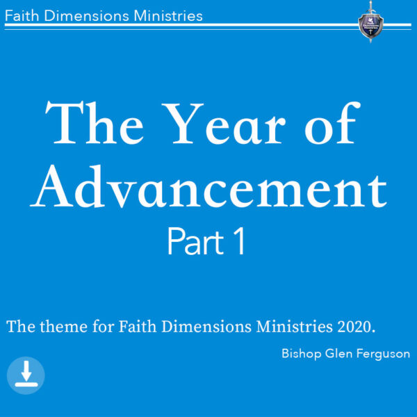 the year of advancement pt.1